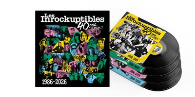 Les Inrockuptibles Coffret Collector 40 ans Édition Limitée Exclusivité Fnac - Front Cover