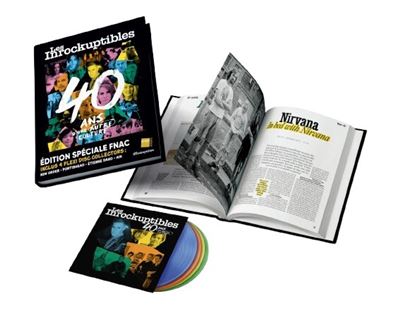 Les Inrockuptibles livre 40 ans d'une autre culture Édition Spéciale Fnac - Front Cover