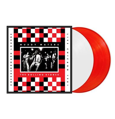 Live At Checkerboard Lounge Chicago 1981 Vinyle Rouge Et Blanc - Front Cover