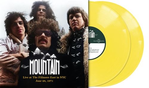 Live At The Fillmore East 1970 Vinyle Jaune - Front Cover