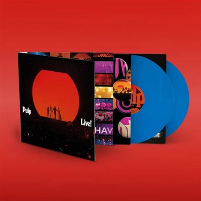 Live ! Vinyle Bleu - Front Cover