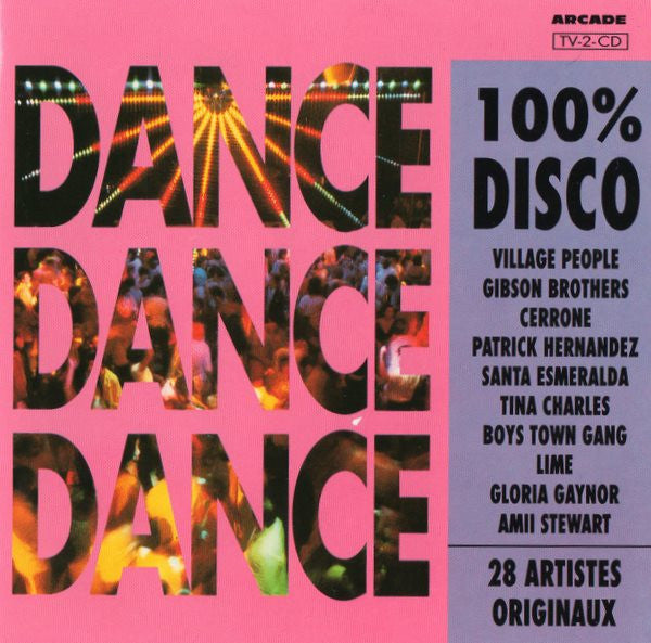 Dance,Dance,Dance `100% Disco` - Front Cover