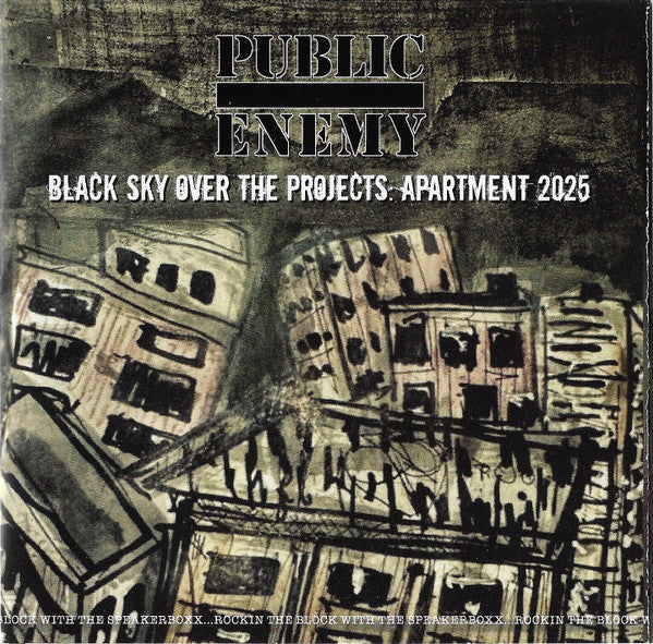 Black Sky Over The Projects : Apartment 2025 - Front Cover