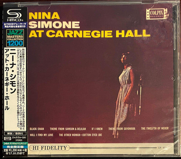 At Carnegie Hall SHM-CD - Front Cover
