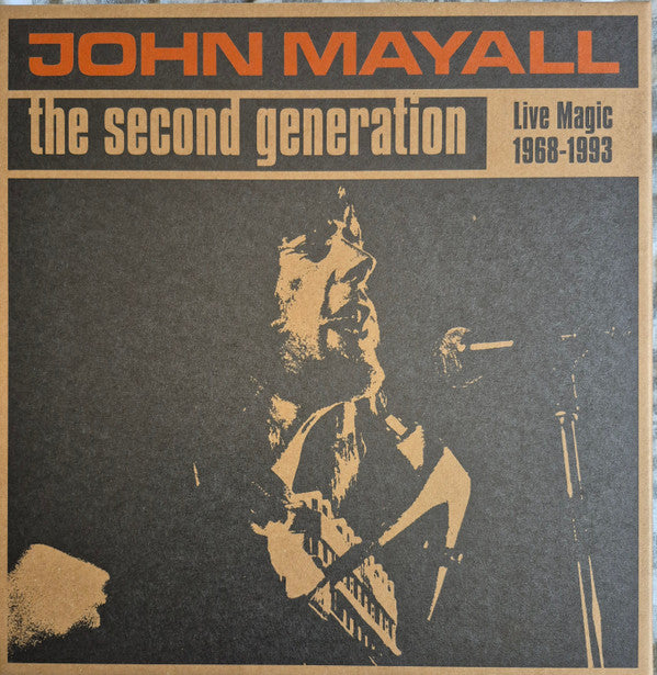 The Second Generation : Live Magic 1968-1993 Édition Limitée Coffret - Front Cover