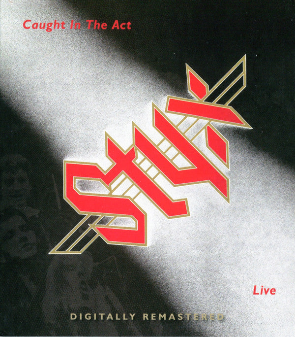 Caught In The Act Live - Front Cover