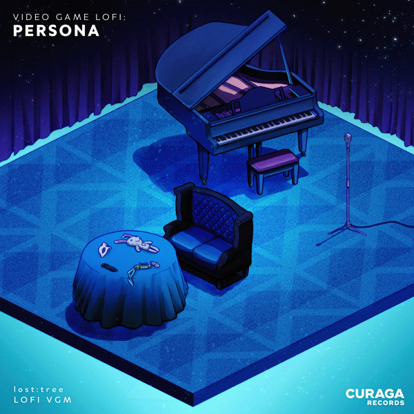 Video Game LoFi : Persona Vinyle Bleu - Front Cover