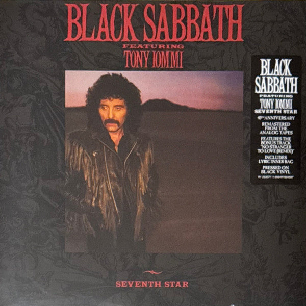 Seventh Star Tony Iommi Remaster - Front Cover