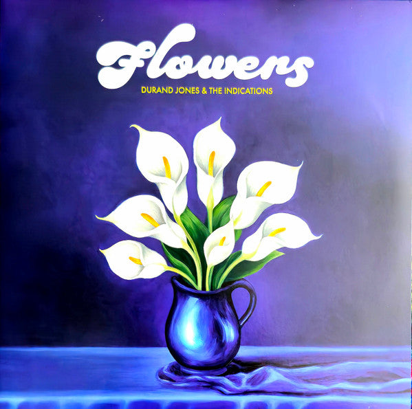 Flowers Vinyle Bleu - Front Cover