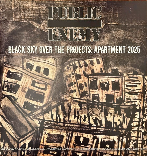 Black Sky Over The Projects : Apartment 2025 - Front Cover