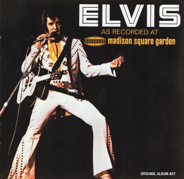 Elvis as recorded live at madison square garden - Front Cover