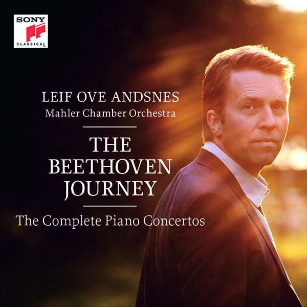 The beethoven journey : concerto pour piano n°1 - concerto pour piano n°3 - Front Cover