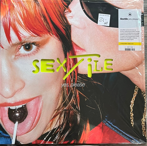 Yes, Please Vinyle Jaune - Front Cover