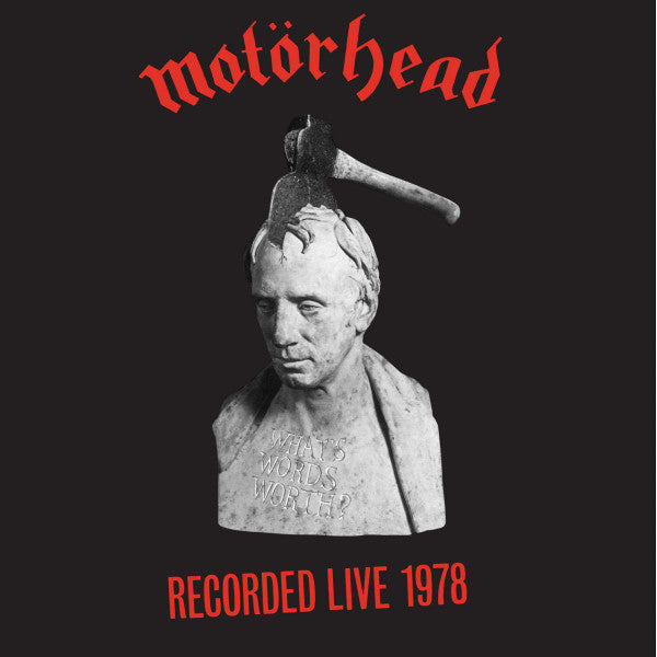 What’s Words Worth Live 1978 - Front Cover