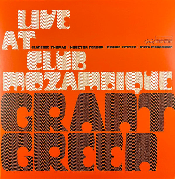 Live At Club Mozambique - Front Cover
