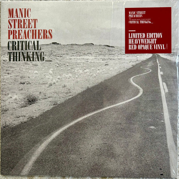 Critical Thinking Exclusivité Fnac Vinyle Rouge Opaque - Front Cover