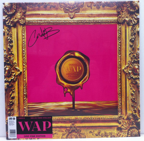 WAP (Feat. Megan Thee Stallion) Vinyle Rose - Front Cover