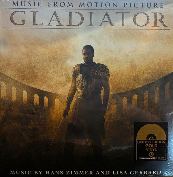 Gladiator Music From The Motion Picture Édition Limitée Exclusivité Fnac Vinyle Or Marbré - Front Cover