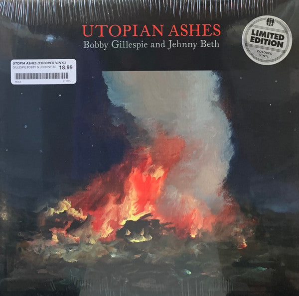 Utopian Ashes - Vinyle Orange - Front Cover