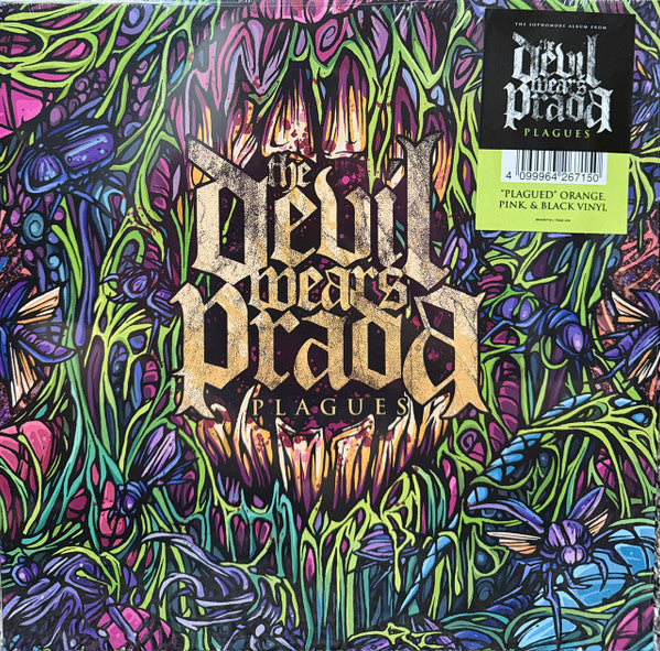 Plagues Édition Limitée Vinyle Noir et Rose - Front Cover