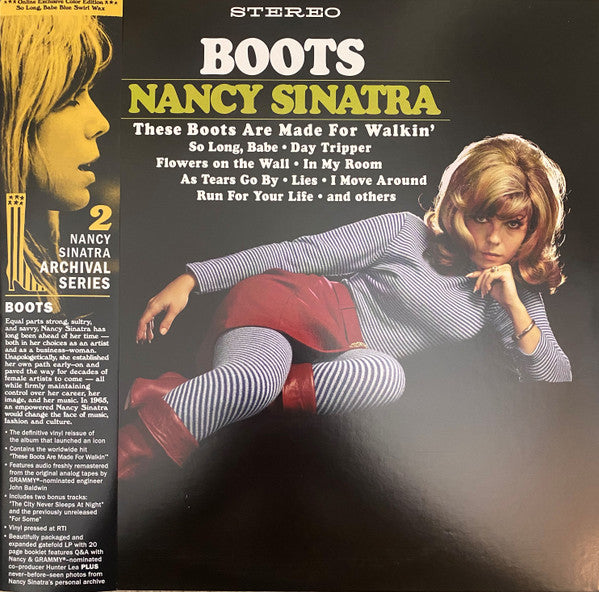 Boots Vinyle Bleu - Front Cover
