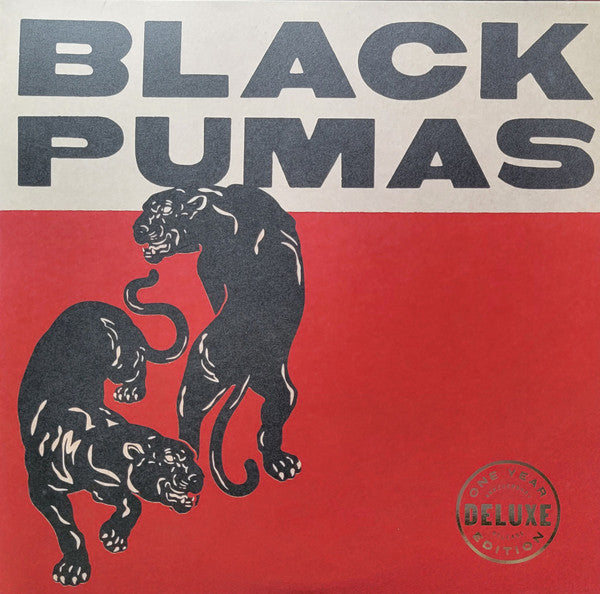 Black Pumas Édition Limitée Vinyle Or et Rouge - Front Cover