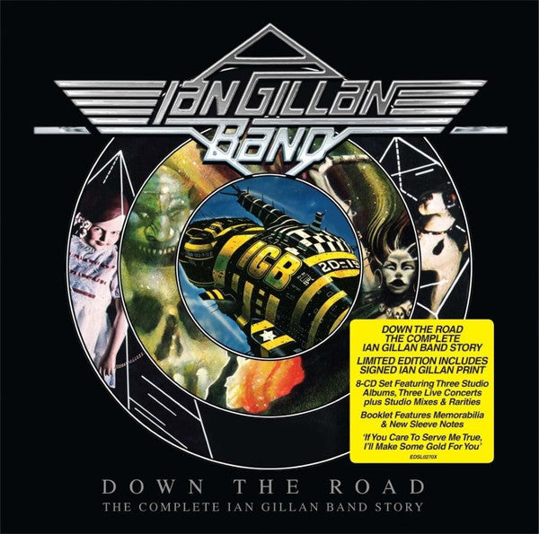 Down The Road : The Complete Ian Gillan Band Story - Front Cover