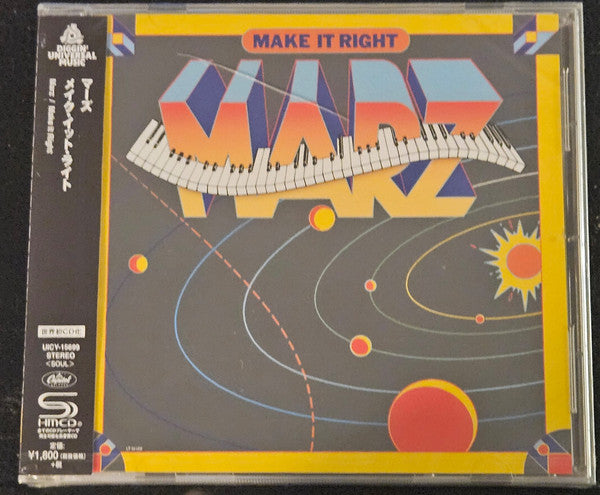 Make It Right SHM-CD - Front Cover