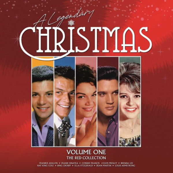 Legendary Christmas Volume One The Red Collection Vinyle Rouge - Front Cover