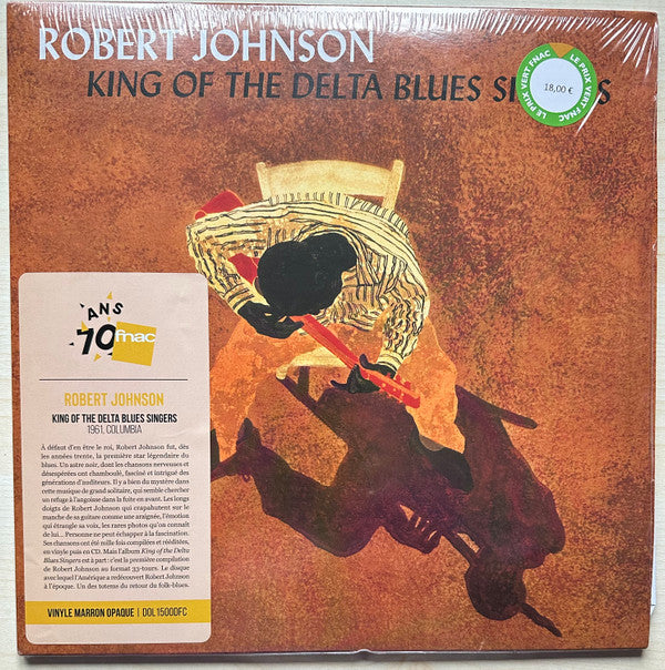 King Of The Delta Blues Singers Volume 1 And 2 Édition Limitée Vinyle Marron Opaque - Front Cover