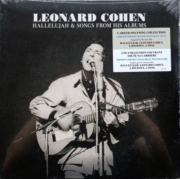 Hallelujah & Songs From His Albums Exclusivité Fnac Vinyle Bleu Transparent - Front Cover