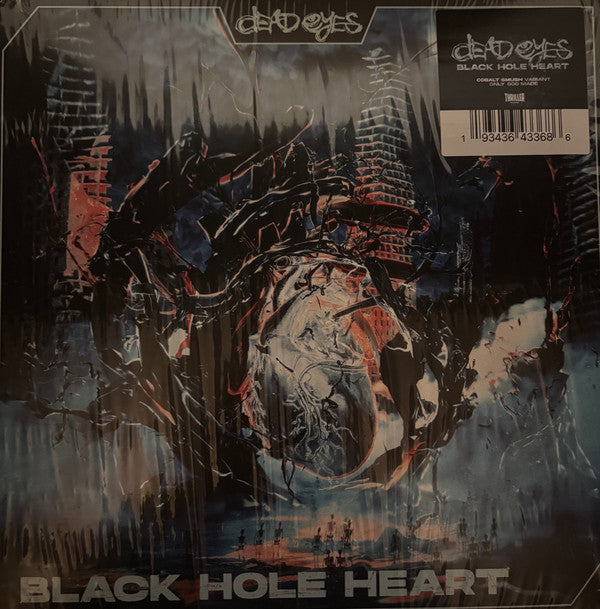 Black Hole Heart Vinyle Bleu et Blanc - Front Cover