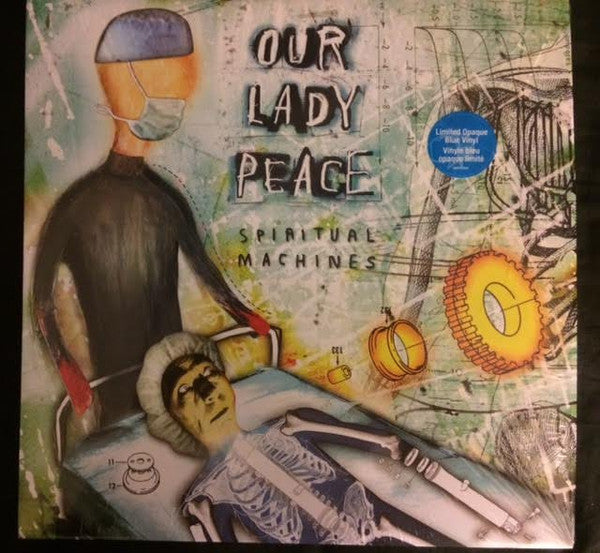 Spiritual Machines Vinyle Bleu - Front Cover