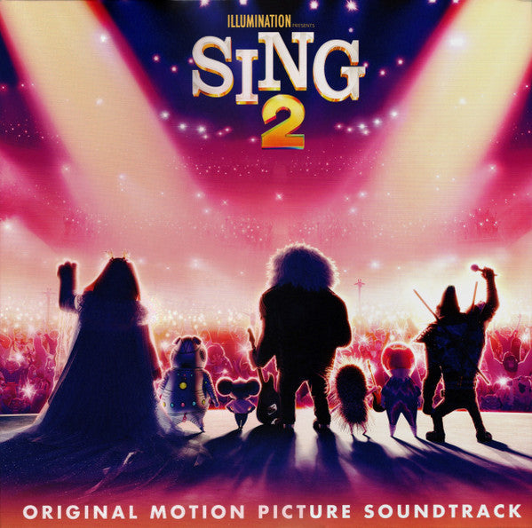 Sing 2 Vinyle Violet Marbré - Front Cover