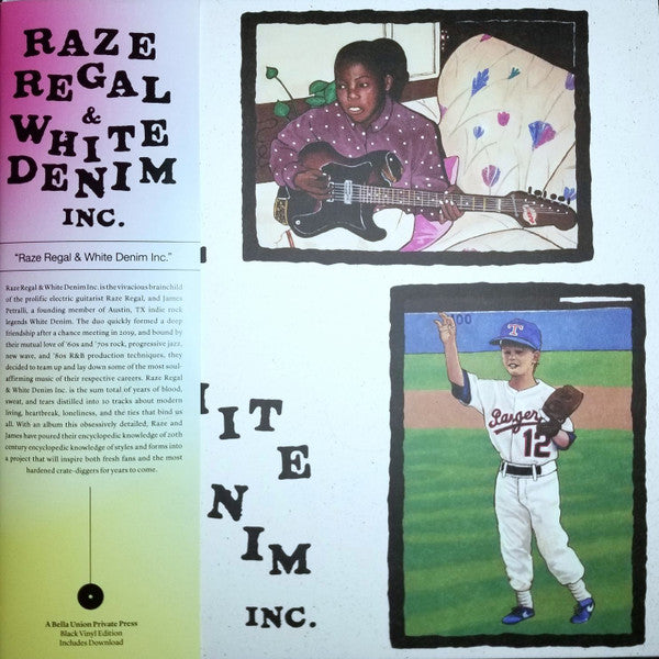 Raze Regal & White Denim Inc. - Front Cover