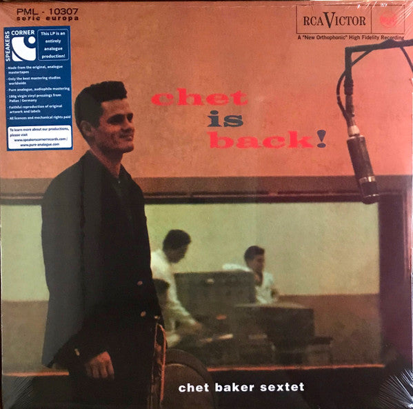 Chet is back - Front Cover