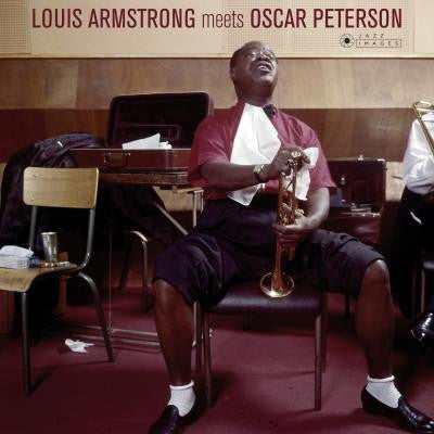 LOUIS ARMSTRONG MEETS OSCAR PETERSON - Front Cover