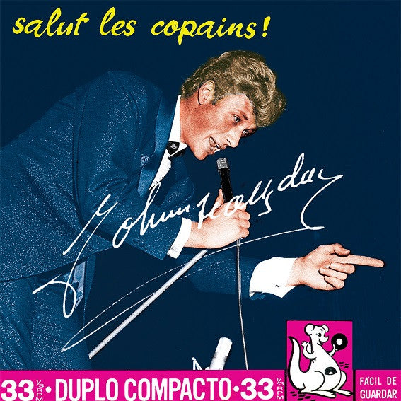 Salut les copains Vinyle rose - Front Cover
