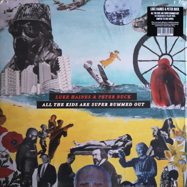 All The Kids Are Super Bummed Out Vinyle Bleu - Front Cover