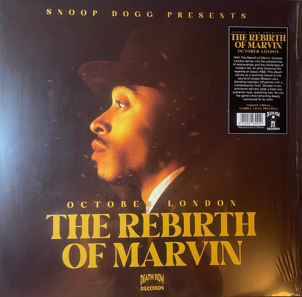 Snoop Dogg Presents - October London : The Rebirth Of Marvin Édition Limitée Vinyle Coloré Marbré - Front Cover