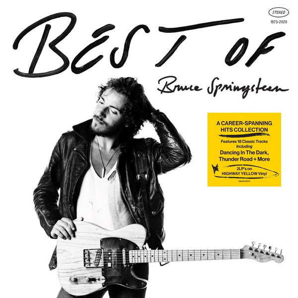 Best Of Bruce Springsteen Exclusivité Fnac Vinyle Jaune - Front Cover