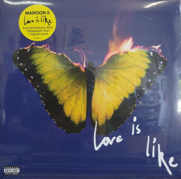Love Is Like Édition Limitée Vinyle Bleu - Front Cover
