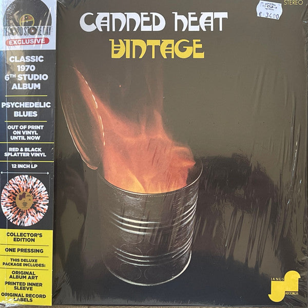 Vintage Édition Limitée Vinyle Orange et Noir - Front Cover