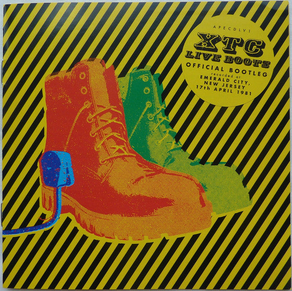 Live Boots : Emerald City Cherry Hill New Jersey, 17th April 1981 - Front Cover