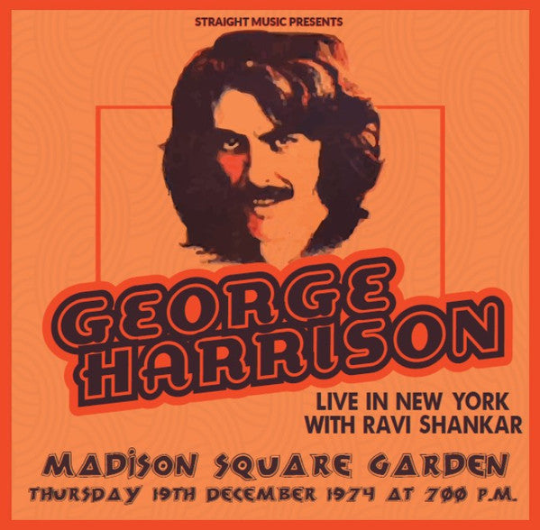 George Harrison's On Tour With Ravi Shankar, NY '74 - Front Cover