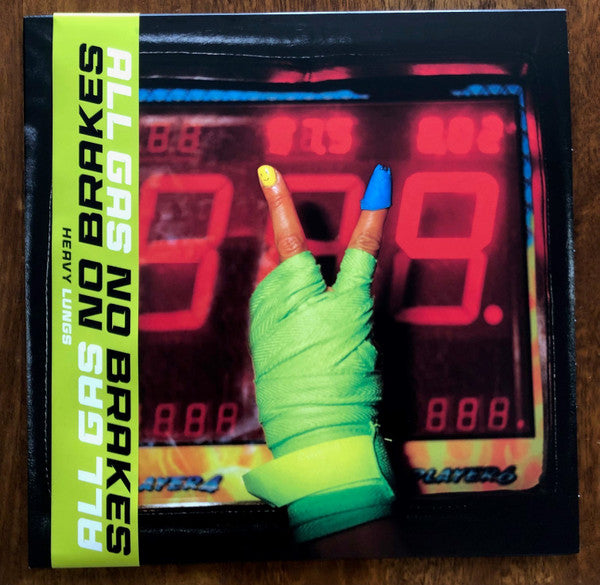 All Gas No Brakes Vinyle Vert - Front Cover
