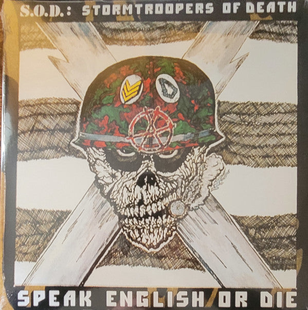 Speak English Or Die Vinyle Coloré - Front Cover