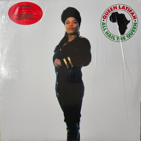 All Hail The Queen Vinyle Rouge Translucide - Front Cover