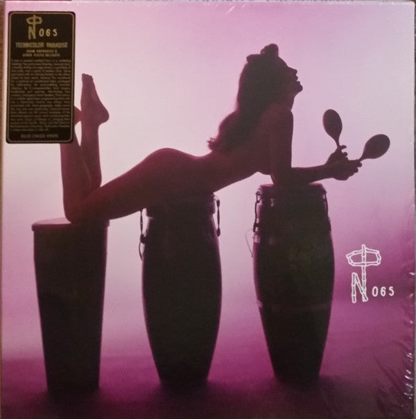 Technicolor Paradise: Rhum Rhapsodies & Other Exotic Delights - Livret 52 Pages + Vinyle Bleu - Front Cover