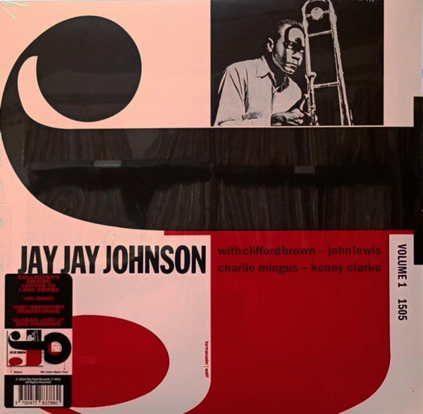 The Eminent Jay Jay Johnson Volume 1 - Front Cover